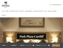 Tablet Screenshot of parkplazacardiff.com